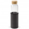Wasserflasche aus glas mit hülsev 550ml - Topgiving