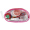 Nähset 'all in one' in transparenter pvc-tasche - Topgiving