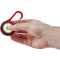 2-in-1 karabinerhaken 'reflect' mit led-licht aus kunststoff - Topgiving