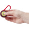 2-in-1 karabinerhaken 'reflect' mit led-licht aus kunststoff - Topgiving