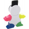 Textmarker 'brush' aus kunststoff - Topgiving
