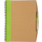 Notizbuch 'lyrics' aus karton mit stift - Topgiving
