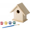 Bemalbares vogelhaus 'colibri' aus holz - Topgiving