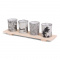 Senza urban jungle candle light tray - Topgiving
