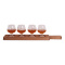 Senza taster plate with 4 glasses - Topgiving