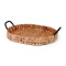 Senza oval hyacinth tray with handles small - Topgiving