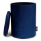Senza velvet storage pouffe - Topgiving