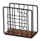 Senza metal & wood napkin holder - Topgiving