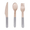 Senza wooden cutlery set of 12 pcs - Topgiving