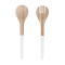 Senza bamboo salad bowl + couvert - Topgiving