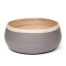 Senza bamboo salad bowl + couvert - Topgiving