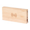 Brainz powerbank + wireless charger bamboo - Topgiving