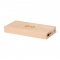 Brainz powerbank + wireless charger bamboo - Topgiving
