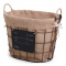 Senza iron basket brasserie round - Topgiving