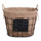 Senza iron basket brasserie round - Topgiving