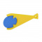 Chiphalter mit 1 euro chip piranha - Topgiving
