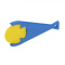 Chiphalter mit 1 euro chip piranha - Topgiving