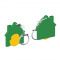 Chiphalter mit 1 euro chip haus - Topgiving
