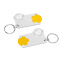 Chiphalter mit 1 euro chip und lupe - Topgiving