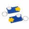 Chiphalter mit 1 euro chip und lupe - Topgiving