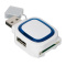 Usb-hub mit 2 anschlüssen und speicherkartenlesegerät - Topgiving
