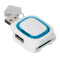 Usb-hub mit 2 anschlüssen und speicherkartenlesegerät - Topgiving