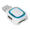 Usb-hub mit 2 anschlüssen und speicherkartenlesegerät - Topgiving