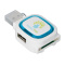 Usb-hub mit 2 anschlüssen und speicherkartenlesegerät - Topgiving
