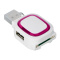 Usb-hub mit 2 anschlüssen und speicherkartenlesegerät - Topgiving